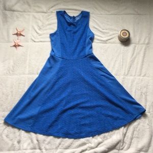 Royal blue dress